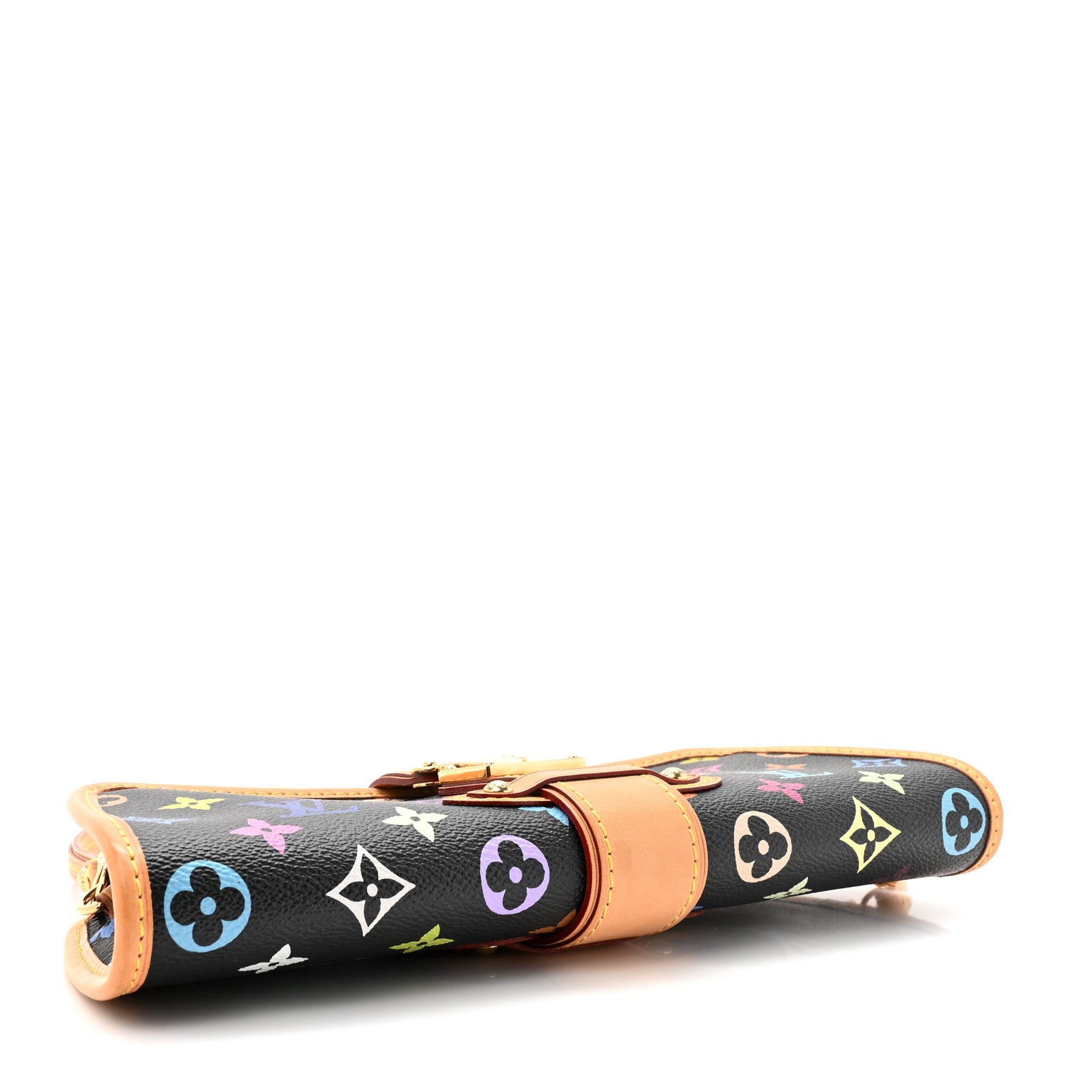 Louis Vuitton Monogram Multicolor Shirley Black 4 of 12