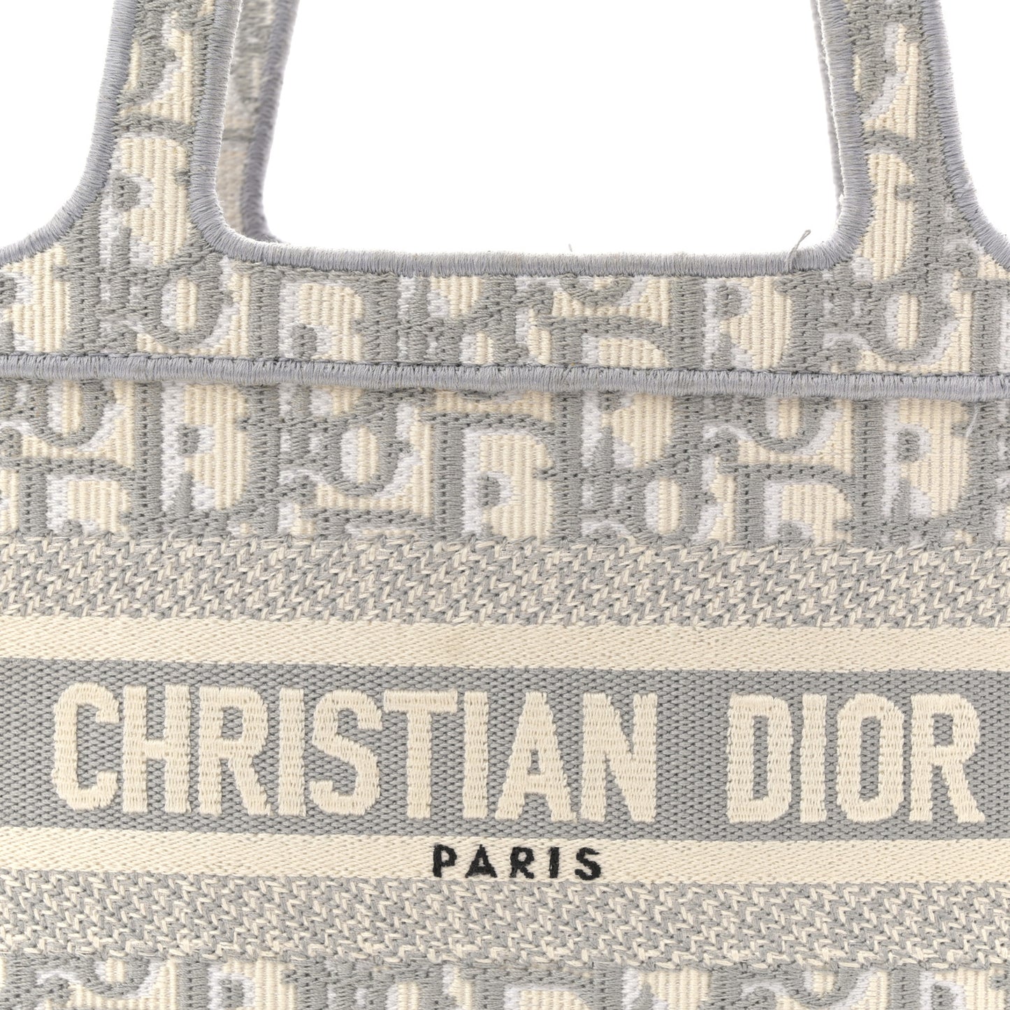 Oblique Mini Book Tote Grey Multicolor