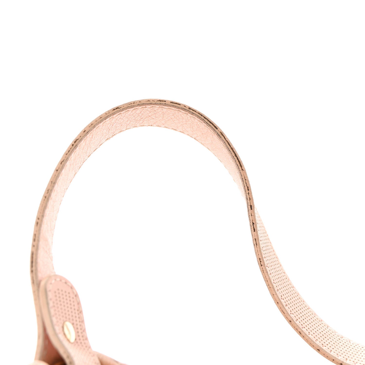 Fendi Calfskin Perforated Chef Hobo Pink 15 of 17