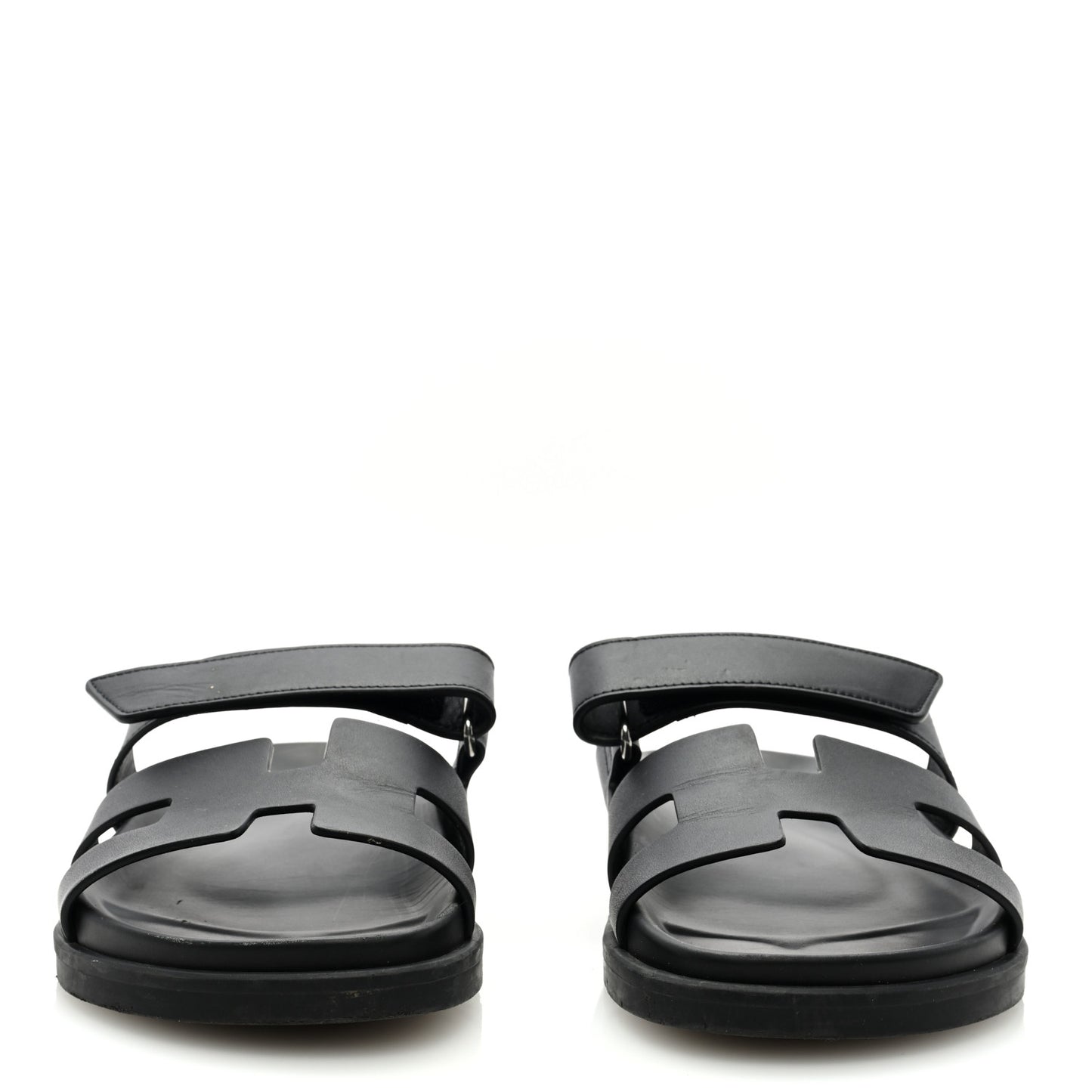 Calfskin Womens Chypre Sandals 38 Black