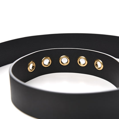 Christian Dior Calfskin Diorquake Belt 85 Black 6 of 6