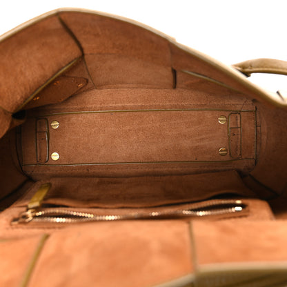 Bottega Veneta Grained Calfskin Maxi Intrecciato Small Arco Moutarde 5 of 13
