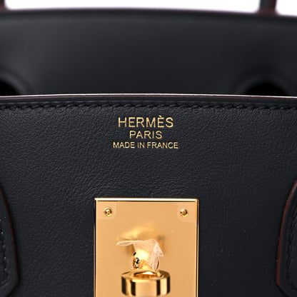 Hermes Swift Colormatic Birkin 30 Caban Black Chai Gold Etoupe 6 of 10