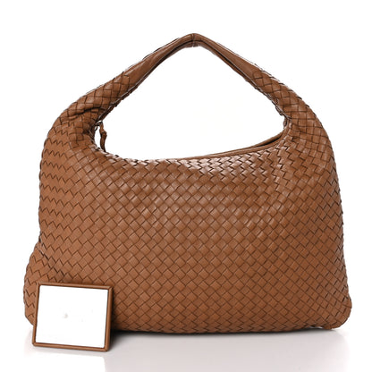 Bottega Veneta Nappa Intrecciato Large Veneta Hobo Noce 3 of 13