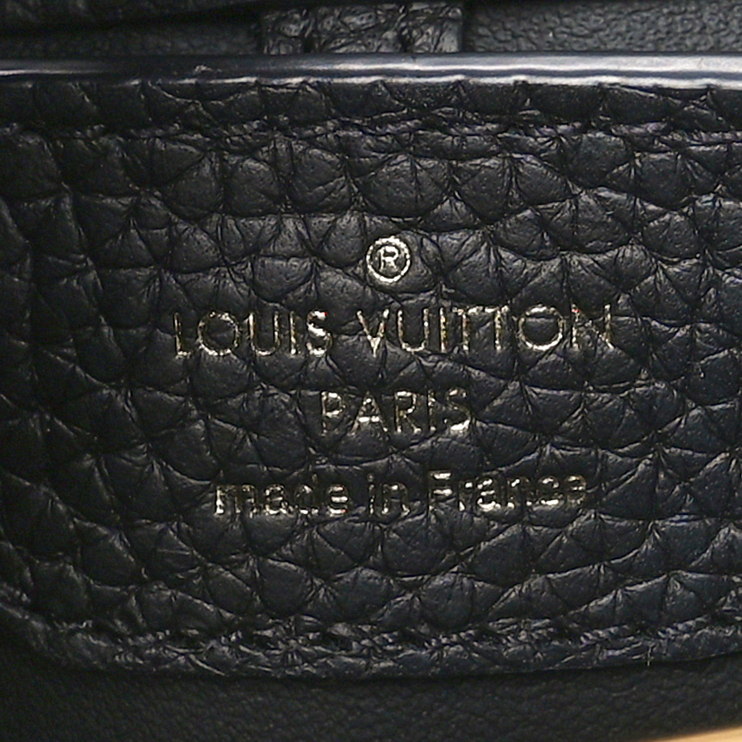 Louis Vuitton Taurillon Capucines BB Black General Blue 6 of 9