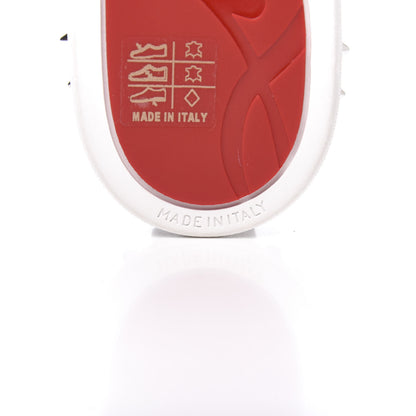 Christian Louboutin Calfskin Spikes Womens Vieira 2 Flat Sneakers 37 White 7 of 10