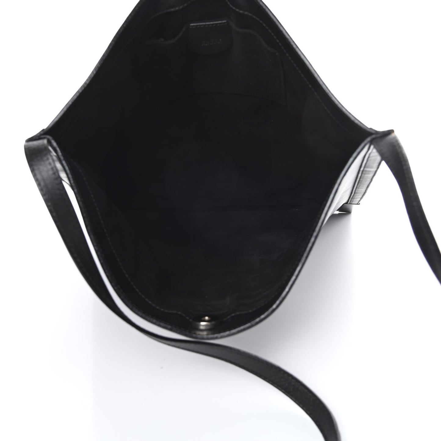 Calfskin Shoulder Bag Black