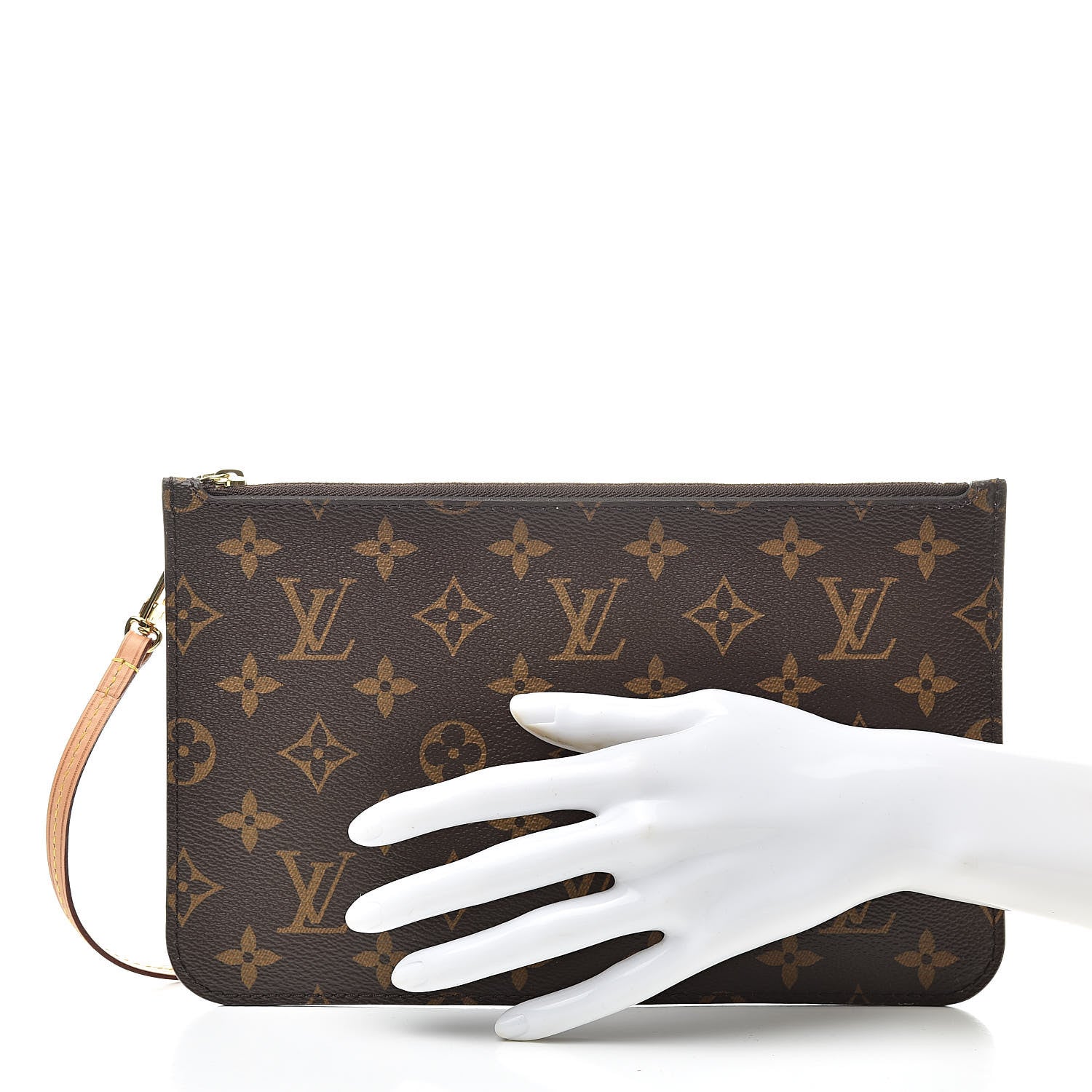 Louis Vuitton Monogram Neverfull MM GM Pochette 2 of 7