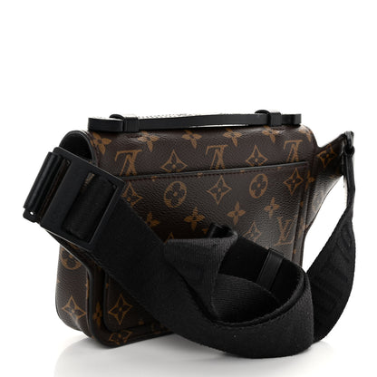 Louis Vuitton Monogram Macassar S Lock Messenger 3 of 9