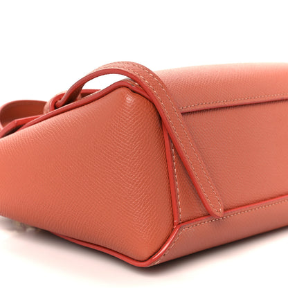 Celine Grained Calfskin Nano Belt Bag Terracotta 9 of 10