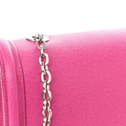 Alexander McQueen Calfskin Heroine Chain Satchel Pink 12 of 12