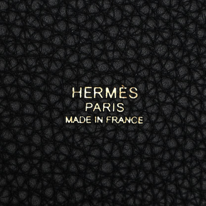Hermes Taurillon Clemence Picotin Lock 18 PM Black 6 of 11