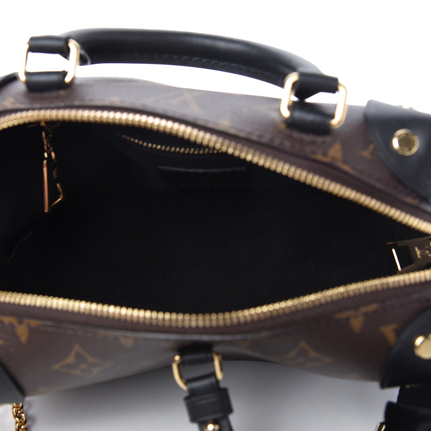 Monogram Petite Malle Souple Black