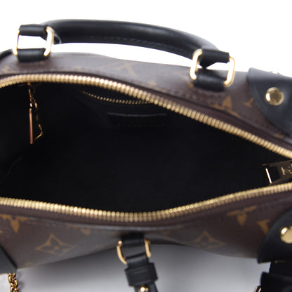 Louis Vuitton Monogram Petite Malle Souple Black 5 of 9