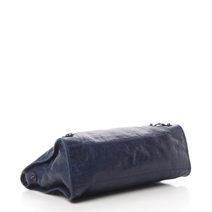 Balenciaga Agneau Classic Hardware City Bleu Roi 4 of 10