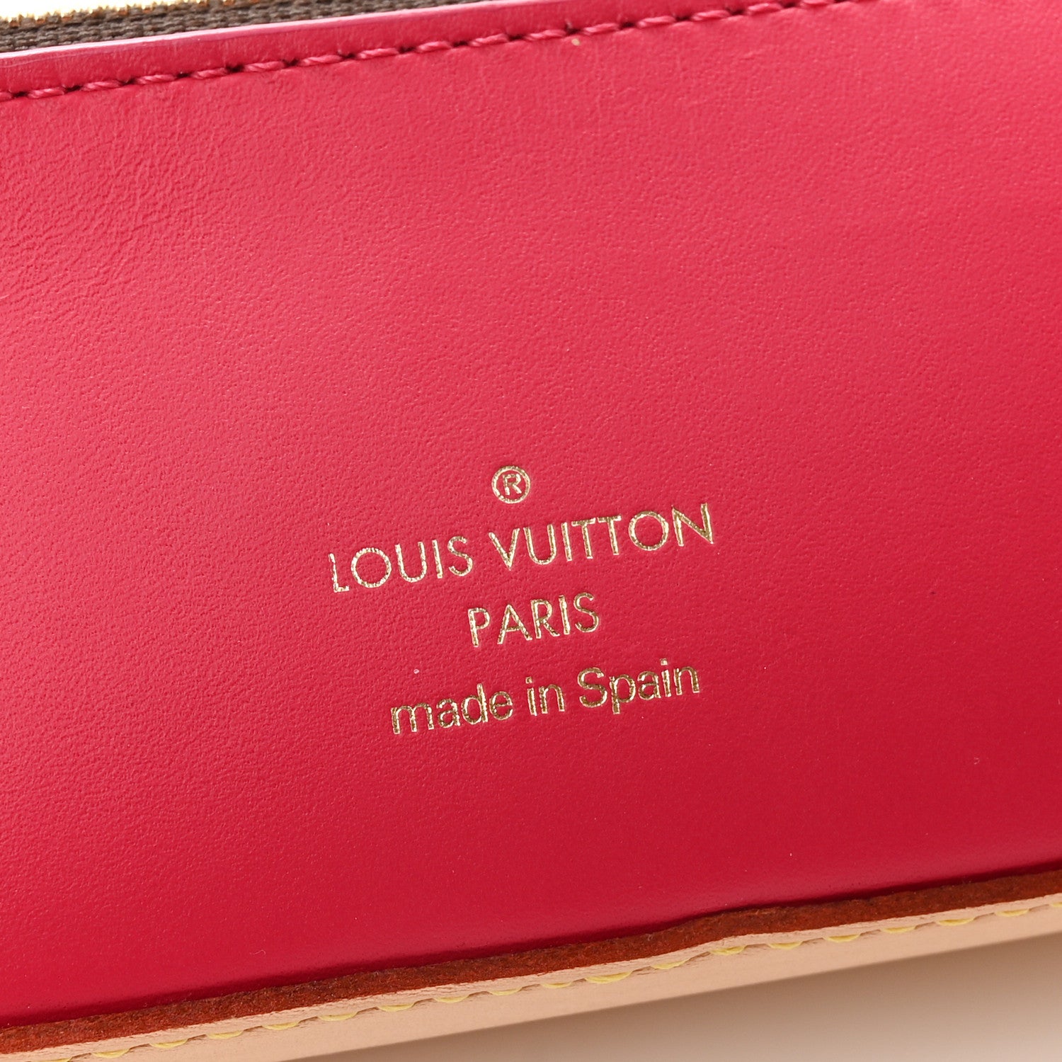 Louis Vuitton Monogram 2021 Christmas Animation Hollywood Elizabeth Pencil Pouch Coquelicot 6 of 9