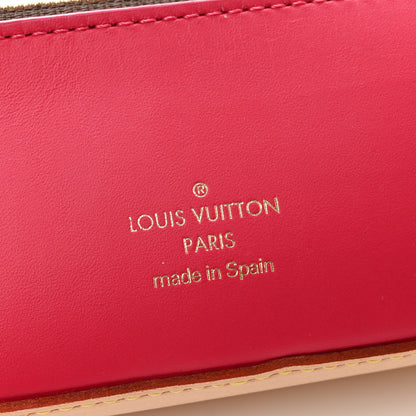 Louis Vuitton Monogram 2021 Christmas Animation Hollywood Elizabeth Pencil Pouch Coquelicot 6 of 9