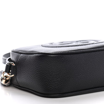 Gucci Pebbled Calfskin Small Soho Disco Bag Black 5 of 9
