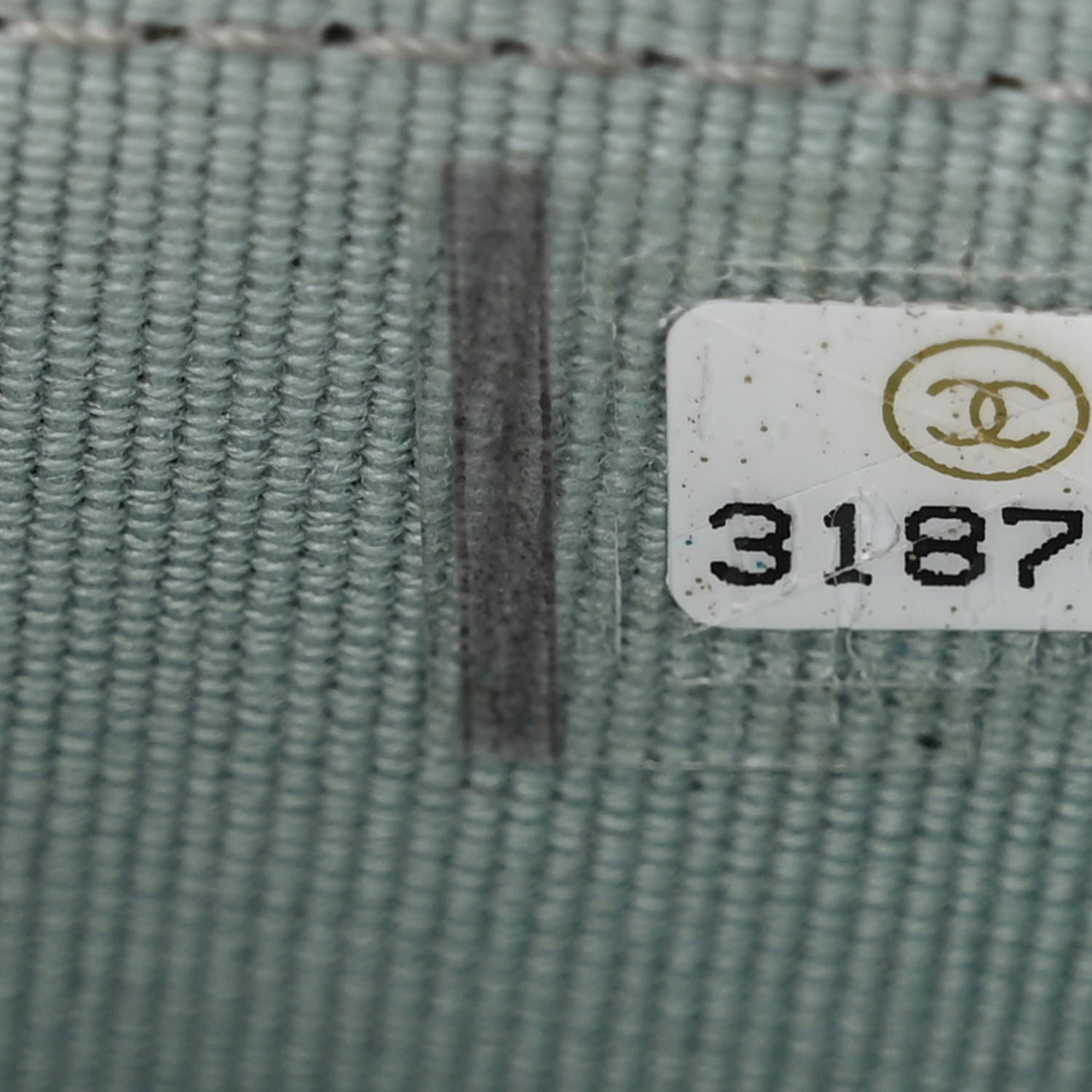 Chanel Caviar Quilted Flap Card Holder On Chain Light Green 7 of 10