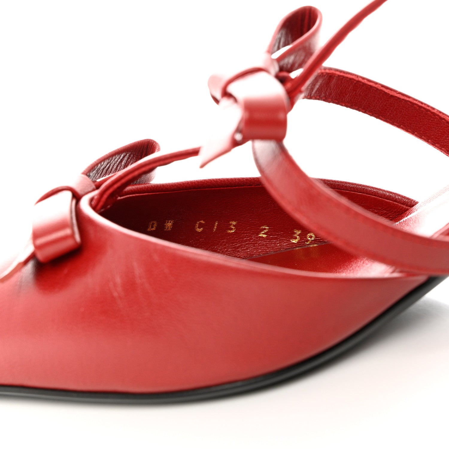 Valentino Garavani Nappa French Bow Gladiator 45mm Sandals 39 Rosso Valentino 6 of 11