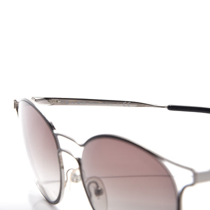 Prada Cinema Sunglasses SPR 62S Black Silver 6 of 8