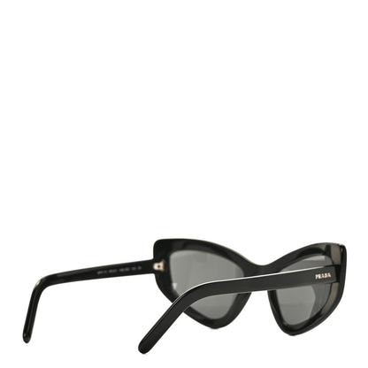Prada Cat Eye Sunglasses SPR 11V Black 4 of 7