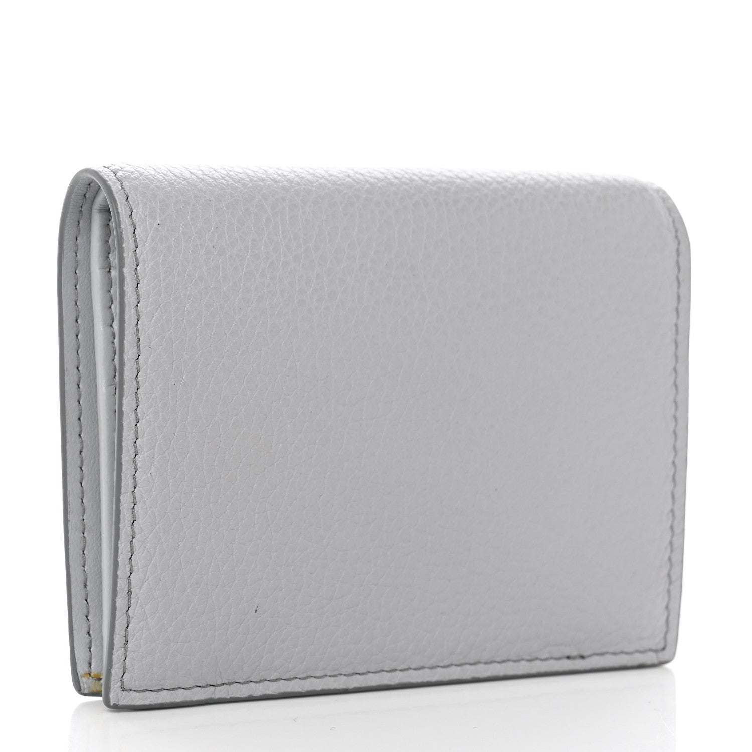 Prada Vitello Daino Small Bi-Fold Wallet Fiordaliso 3 of 7