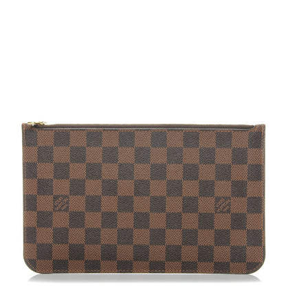 Louis Vuitton Damier Ebene Neverfull MM GM Pochette 1 of 7