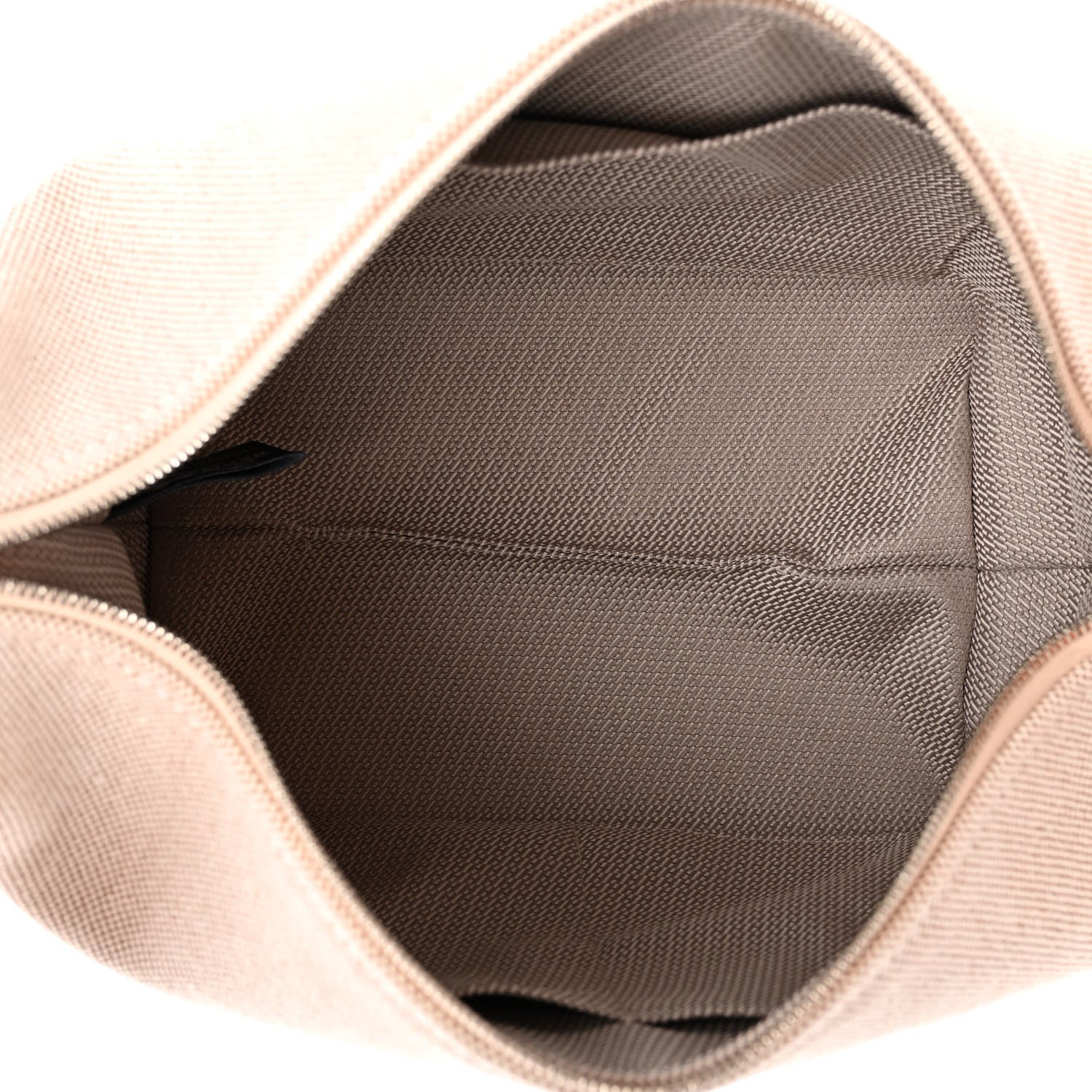 Hermes Canvas Small Bride-A-Brac Pouch Natural Orange 5 of 10