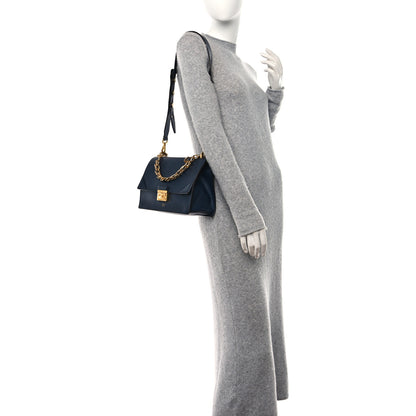 Fendi Vitello Grace Matte F is Fendi Kan U Shoulder Bag Navy Blue 2 of 10