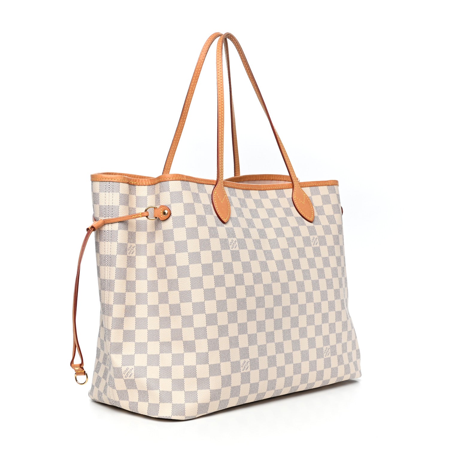 Louis Vuitton Damier Azur Neo Neverfull GM Rose Ballerine 3 of 12