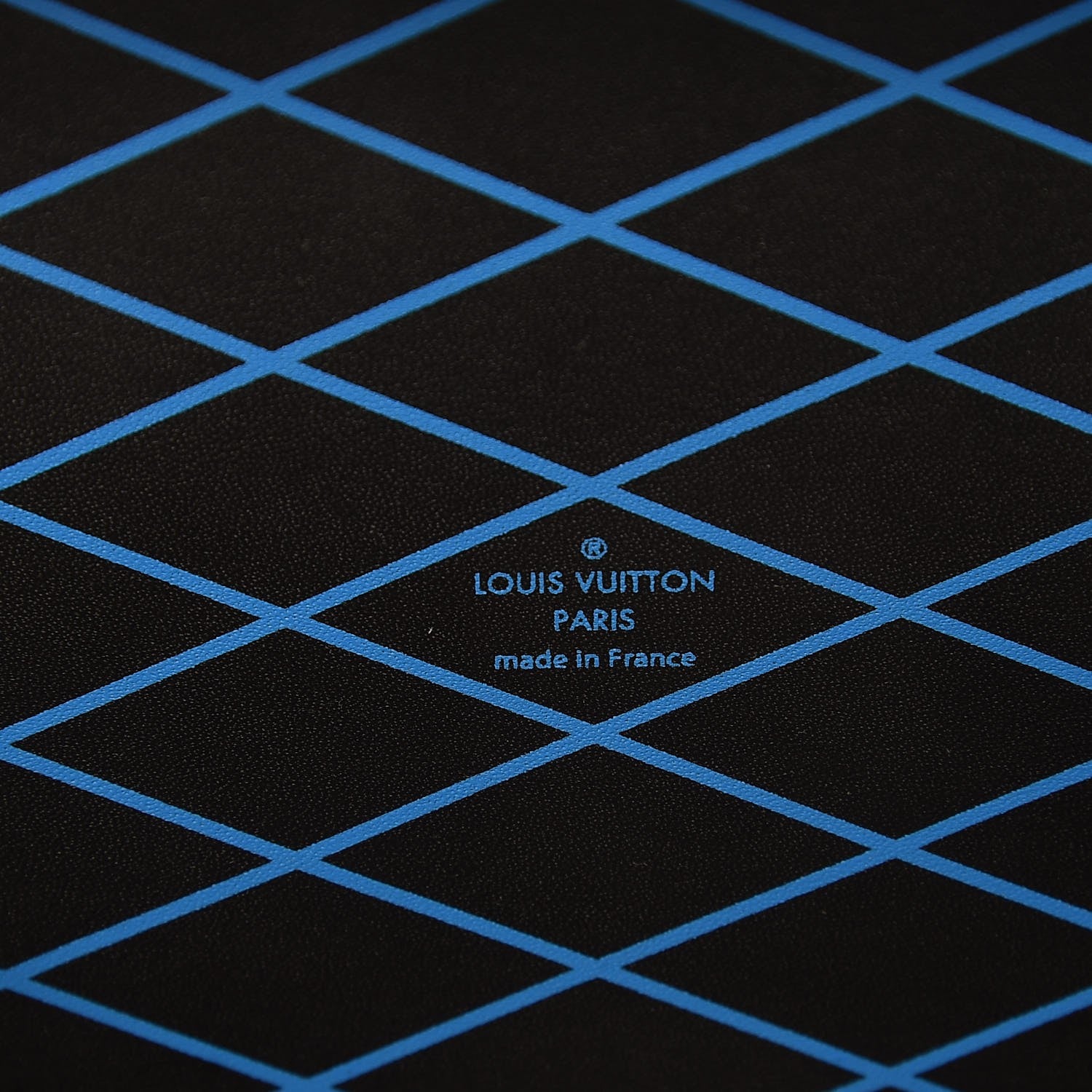 Louis Vuitton Monogram Petite Malle Blue Black 6 of 6