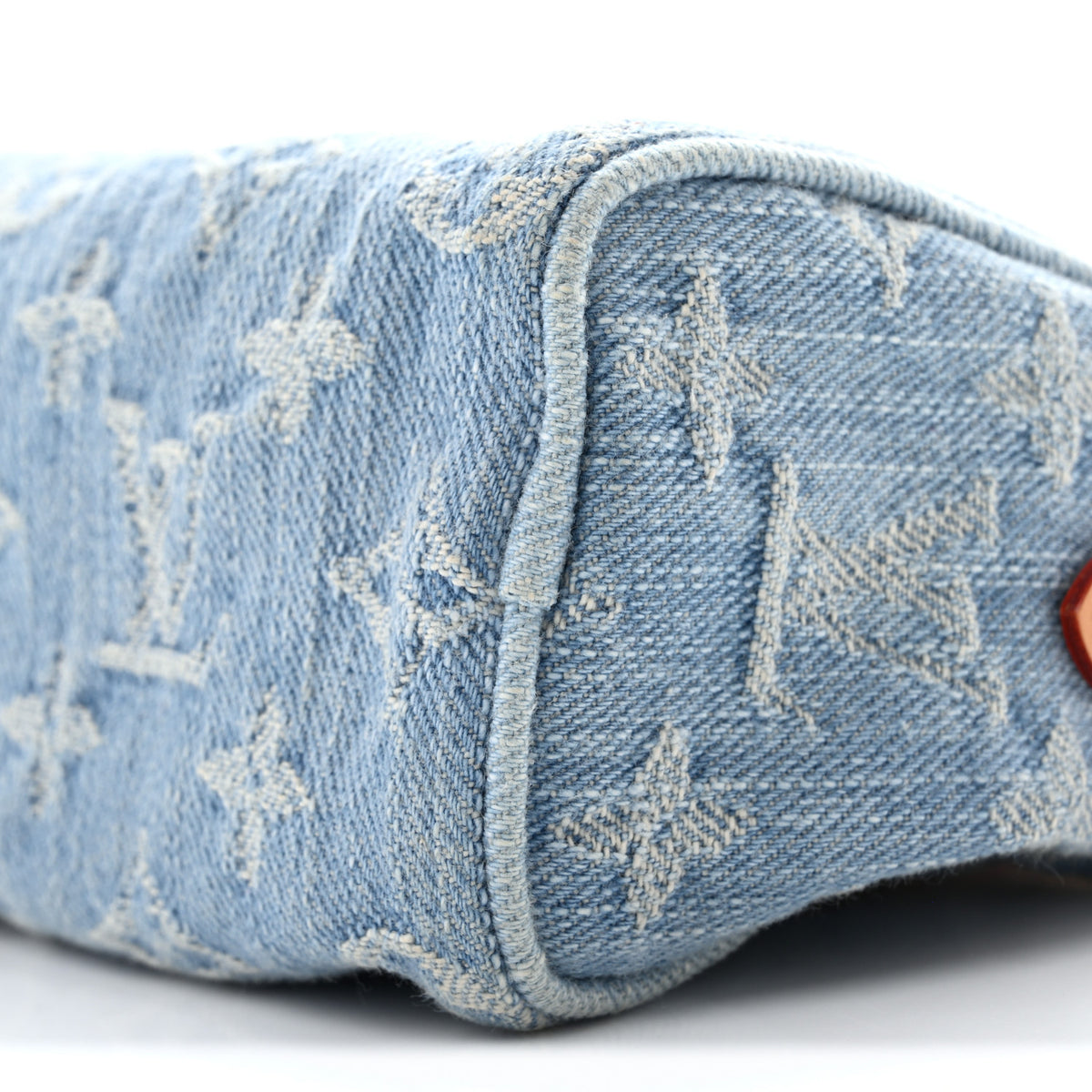 Louis Vuitton Monogram Denim Nano Speedy Sky Blue 9 of 13
