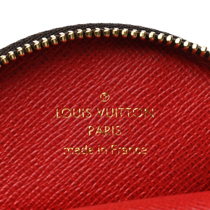 Louis Vuitton Monogram 2020 Christmas Animation Bumper Cars Round Coin Purse Coquelicot 6 of 7
