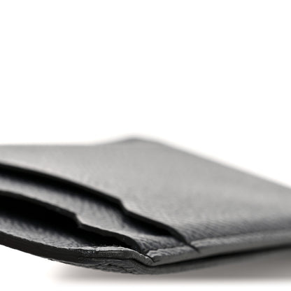 Hermes Epsom City 3CC Card Holder Black 9 of 10