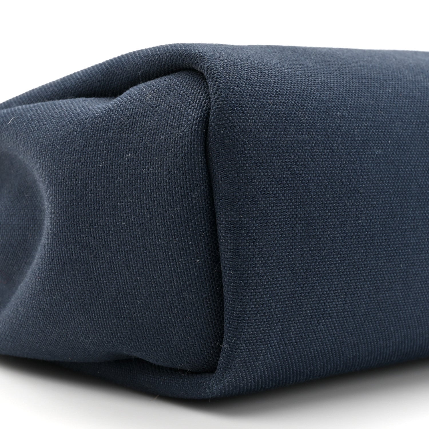 Hermes Military Toile Vache Hunter Herbag Zip Retourne 31 PM Bleu Marine Black 11 of 15