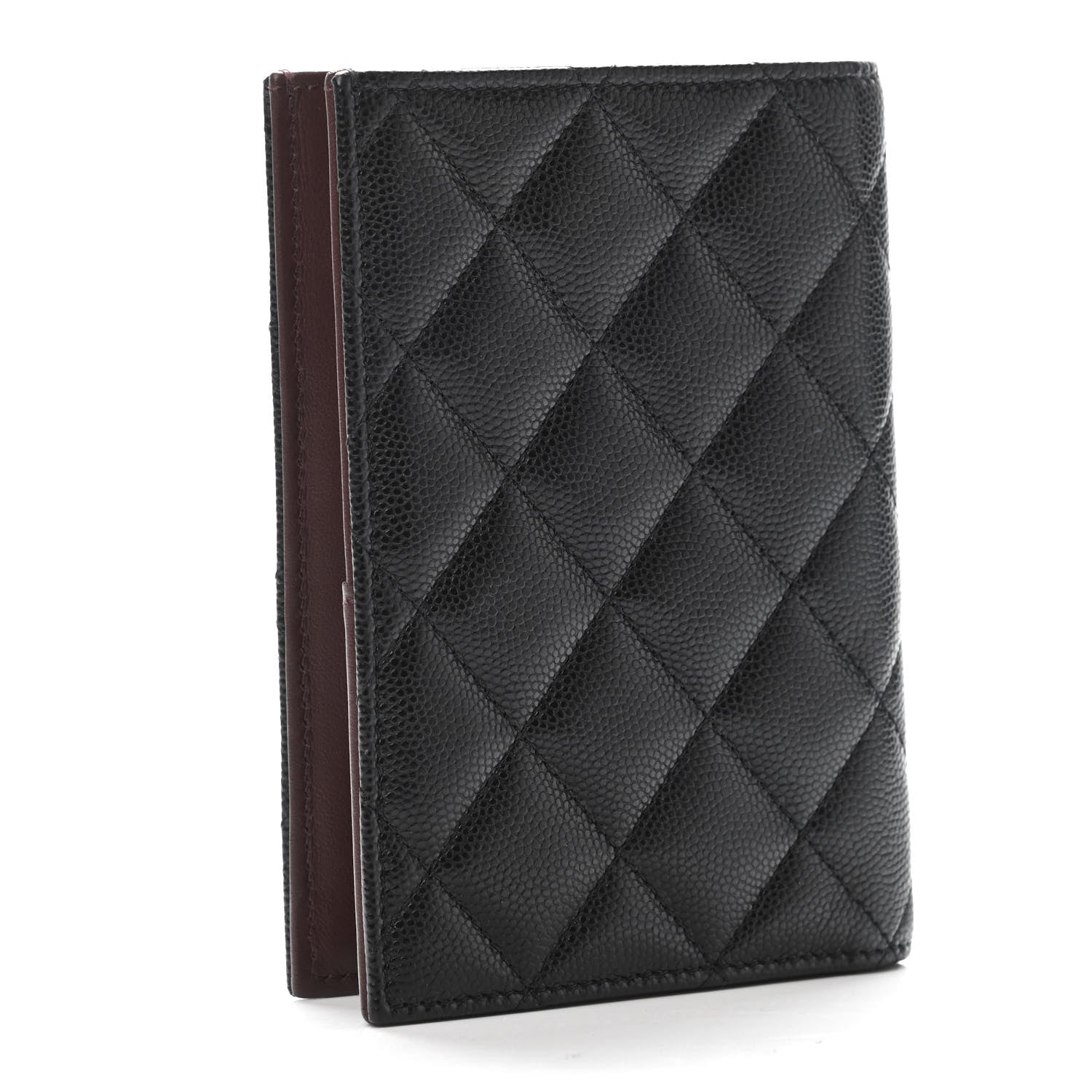 Chanel Caviar Quilted Passport Holder Black 2 of 4