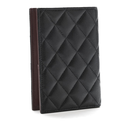 Chanel Caviar Quilted Passport Holder Black 2 of 4