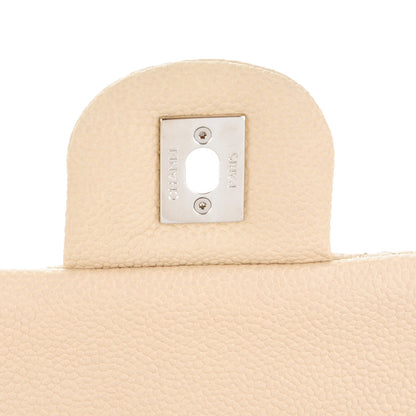 Chanel Caviar Quilted Jumbo Easy Flap Beige 6 of 8