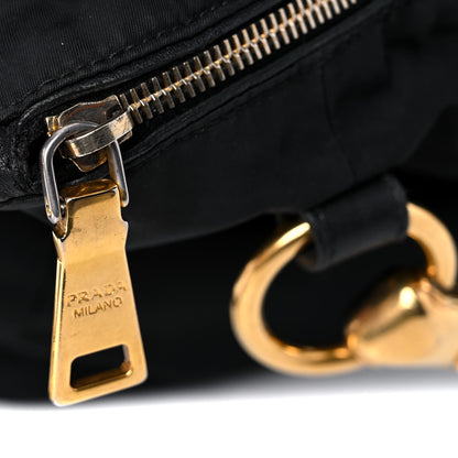 Prada Tessuto Nylon Saffiano Tote Black 25 of 25