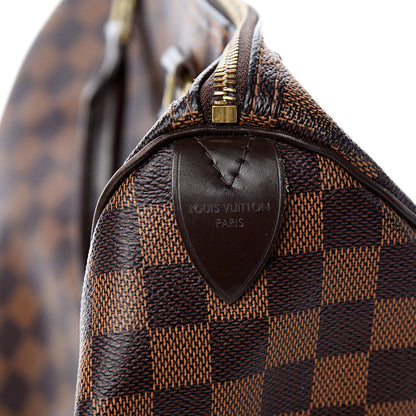 Louis Vuitton Damier Ebene Speedy 35 5 of 17