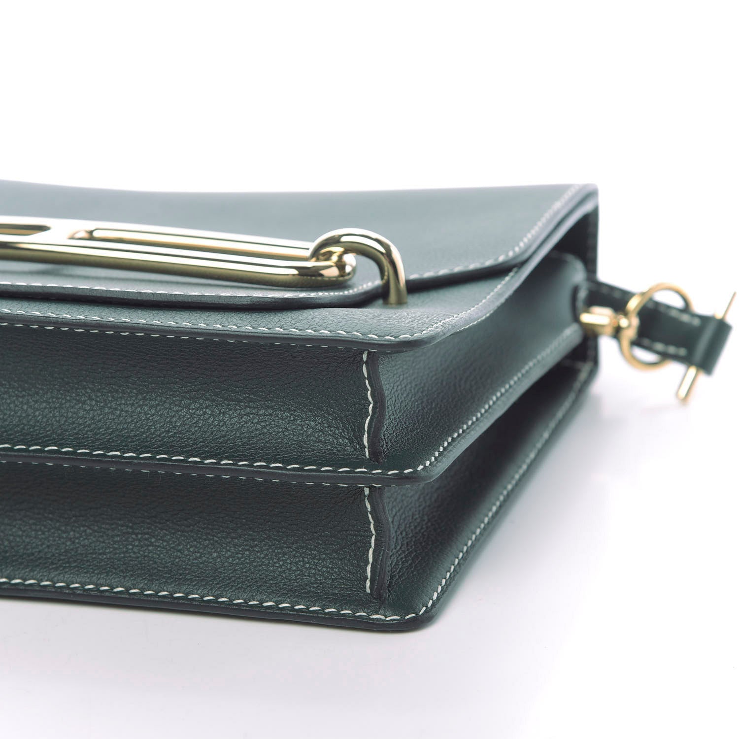 Hermes Evercolor Sac Roulis 23 Vert Anglais 9 of 11