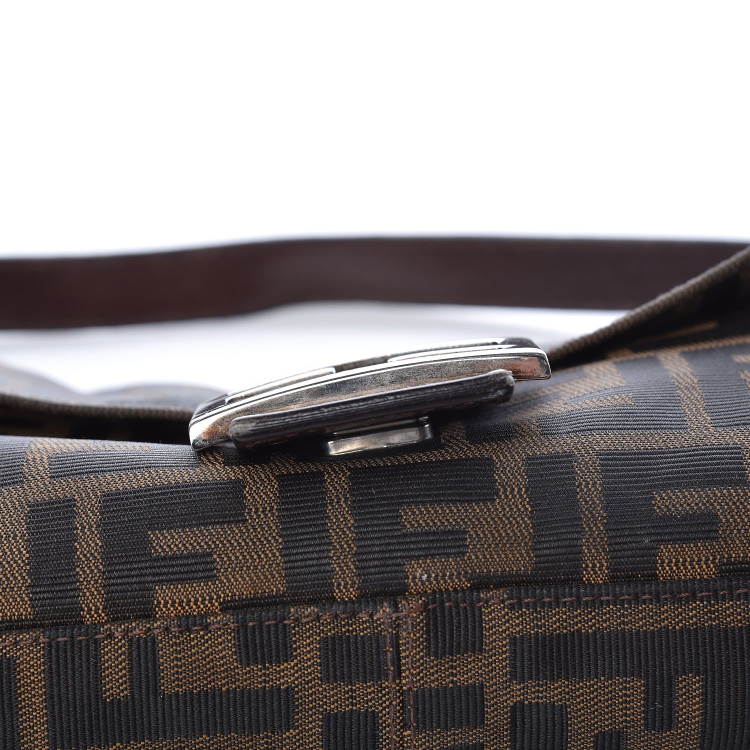 Fendi Zucca Baguette Tobacco 11 of 12