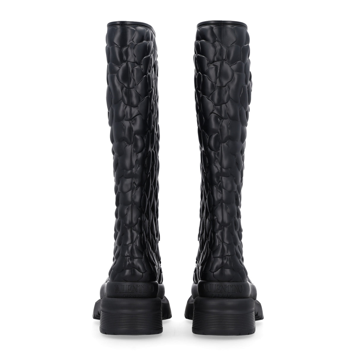 Rubber Atelier 03 Rose Edition 30/50mm Tall Rainboots 35 Black