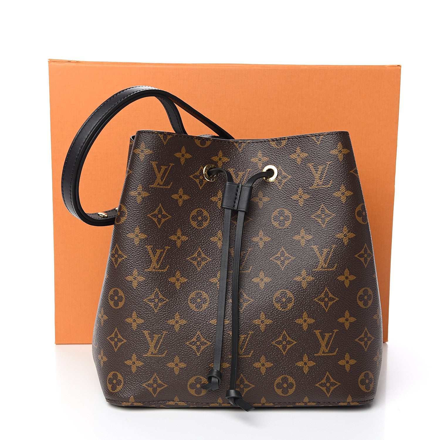 Louis Vuitton Monogram Neonoe MM Black 9 of 9