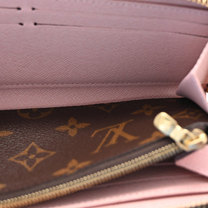 Louis Vuitton Monogram Clemence Wallet Rose Ballerine 5 of 7