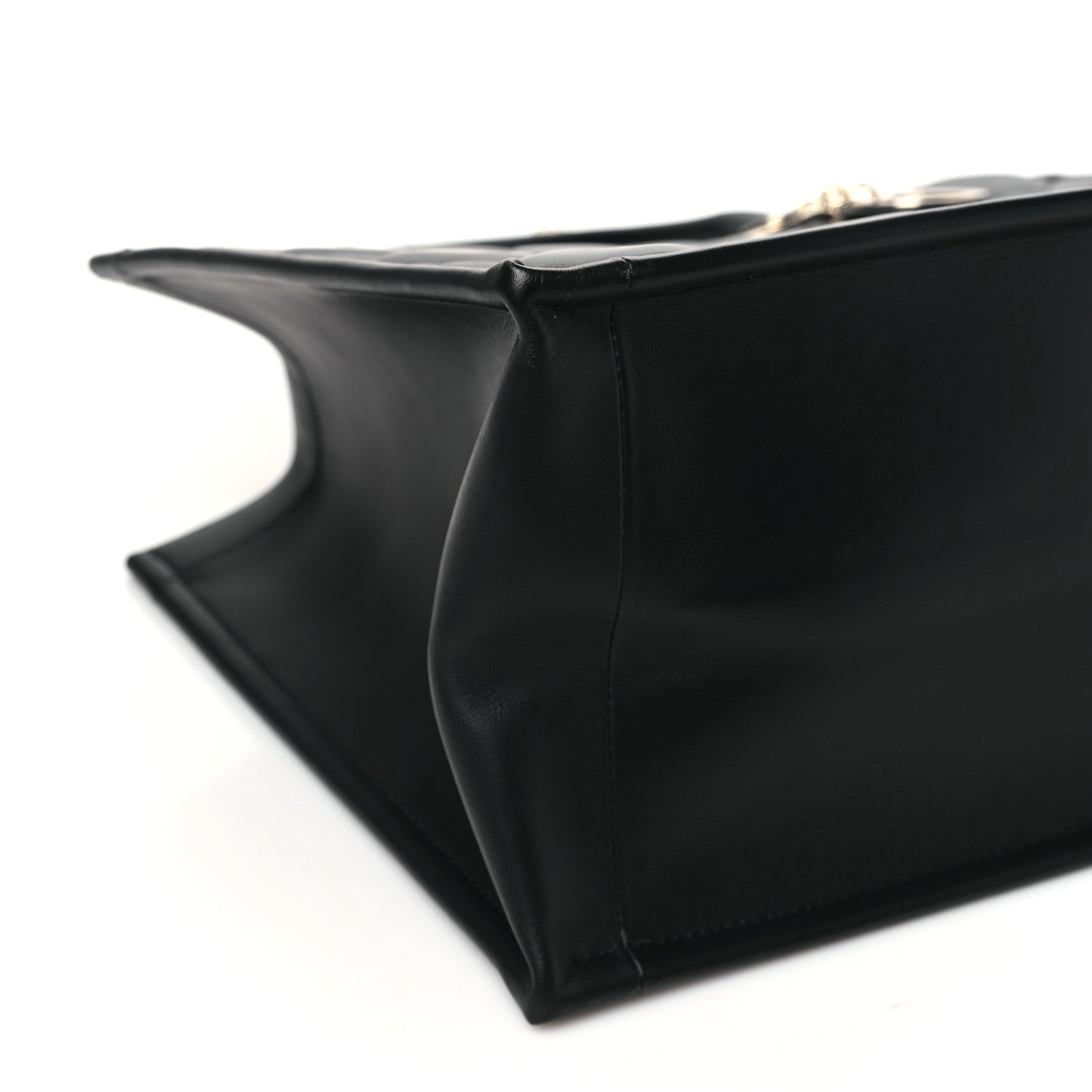 Christian Dior Calfskin Macro Cannage Medium Book Tote Black 9 of 11