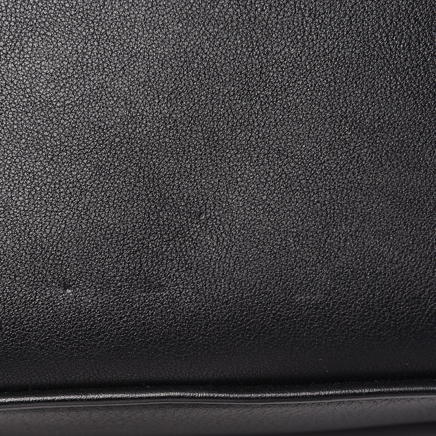 Shiny Day Calfskin XS Triangle Square Bag Black
