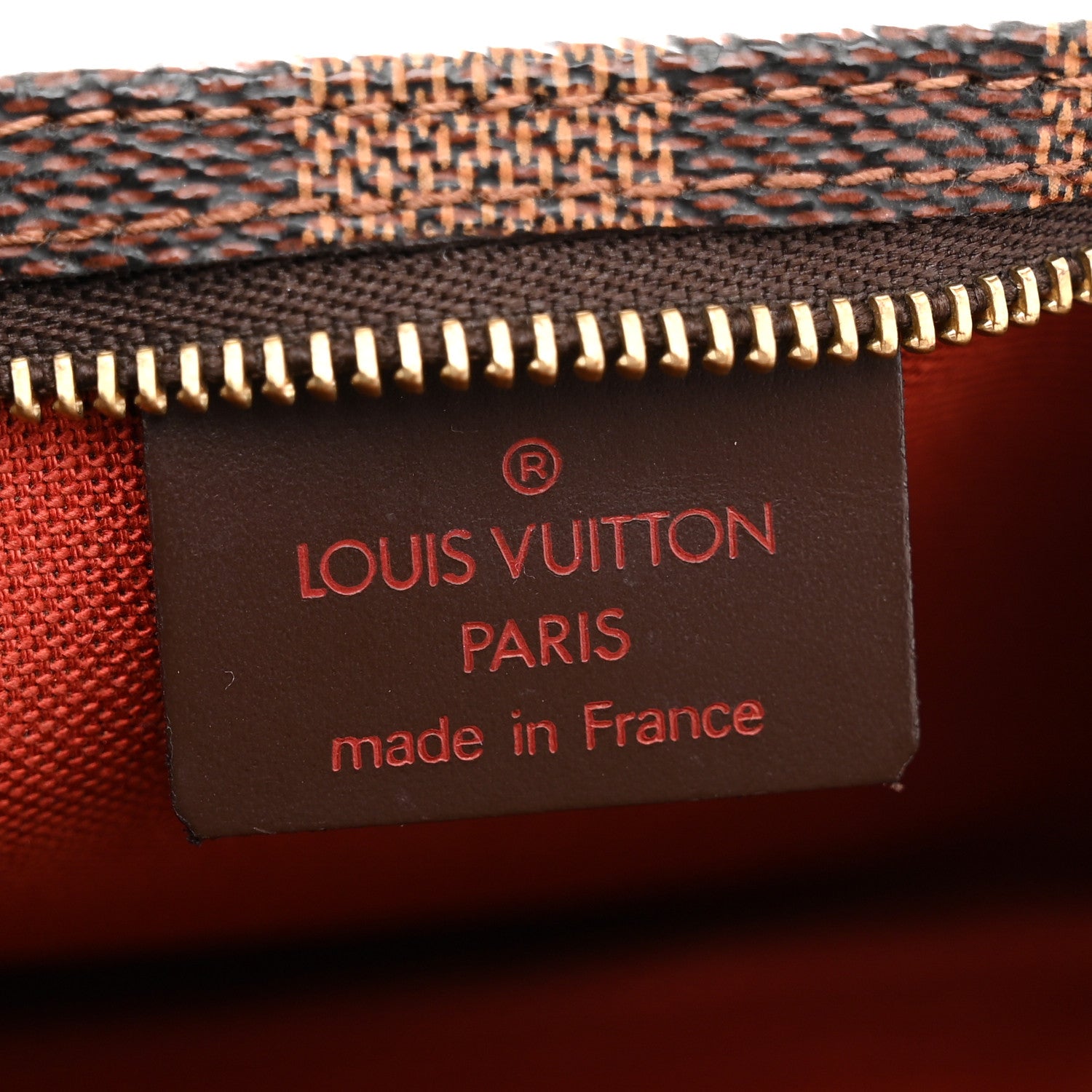 Louis Vuitton Damier Ebene Navona Pochette Accessories 6 of 10