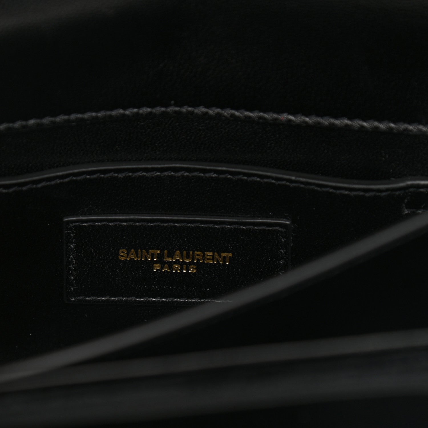 Saint Laurent Velvet Small Monogram Sunset Black 5 of 8
